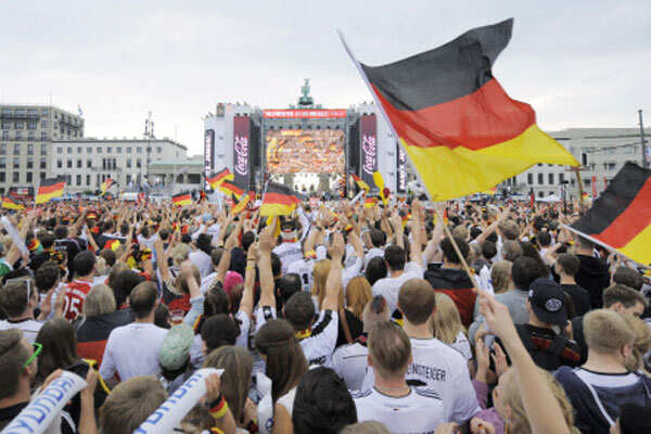 Photo - World Cup heroes return to rousing welcome