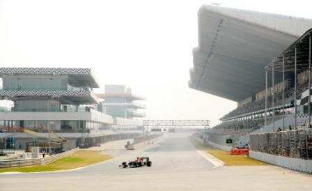 F1 race track unveiled