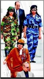 Colonel Gaddafi in his Labyrinth