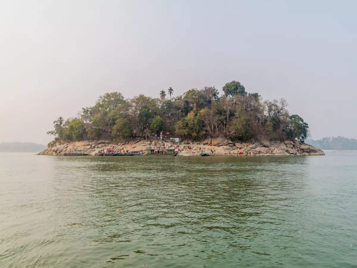 Umananda island in Assam Umananda island in Assam