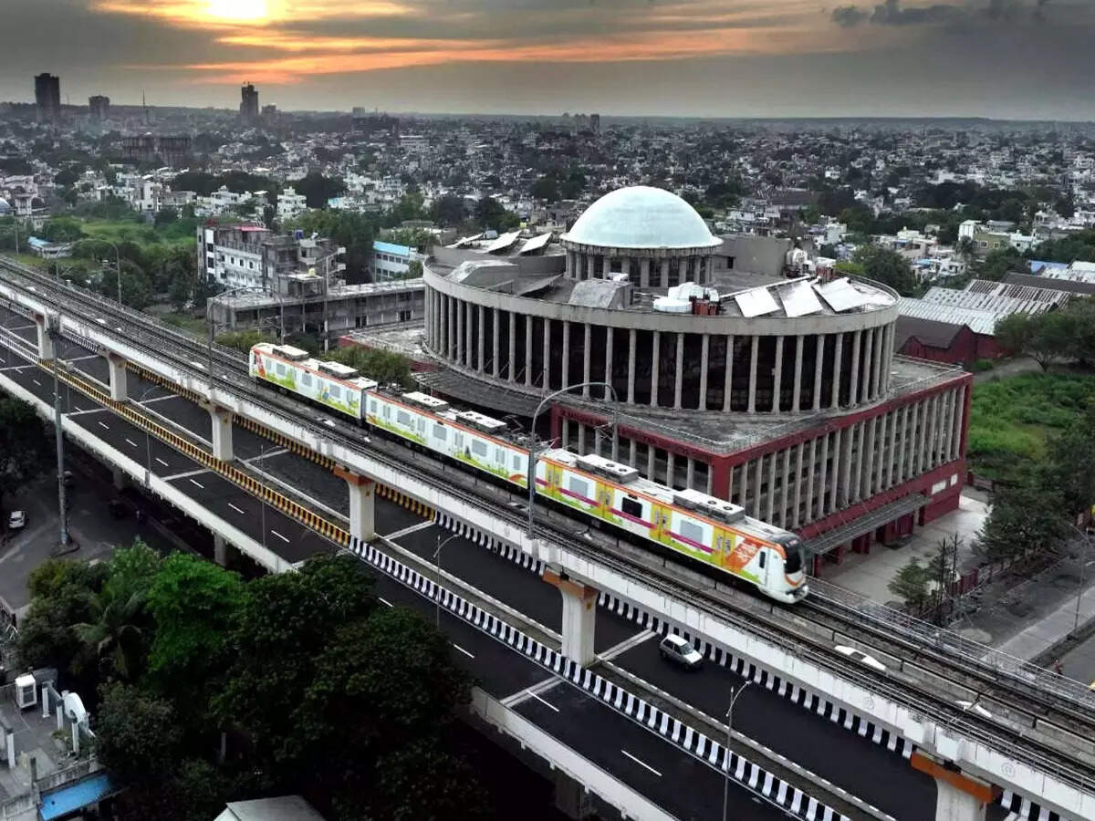 Double-decker flyover, in Nagpur
