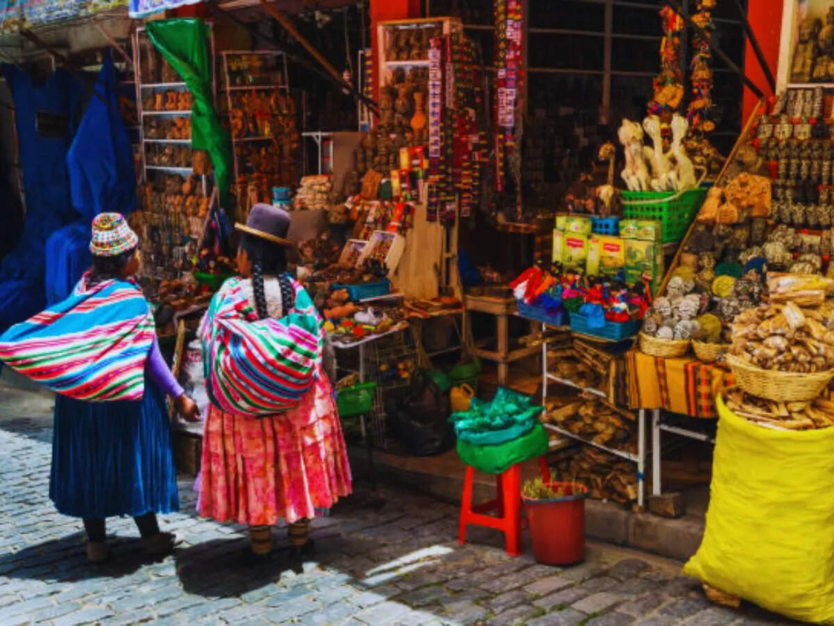 Market in La Paz Market in La Paz