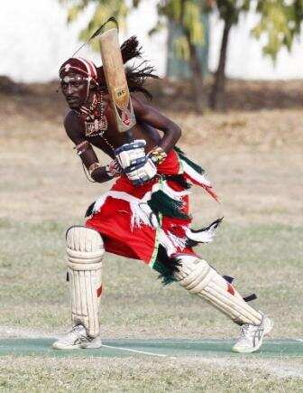 Warriors lay down spears, pick up bats