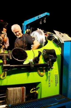 James Cameron sees undersea world