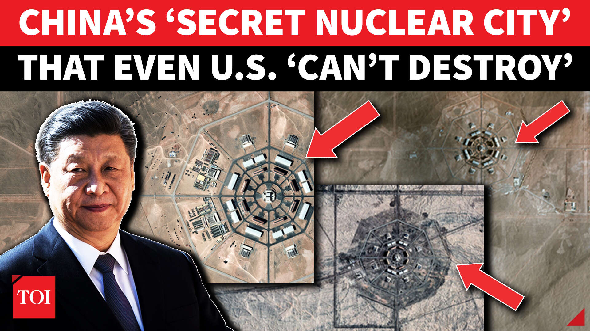 China Secretly Builds &lsquo;Never Seen Before&rsquo; Nuclear City In Desert, US Nightmare Caught On Sat Images