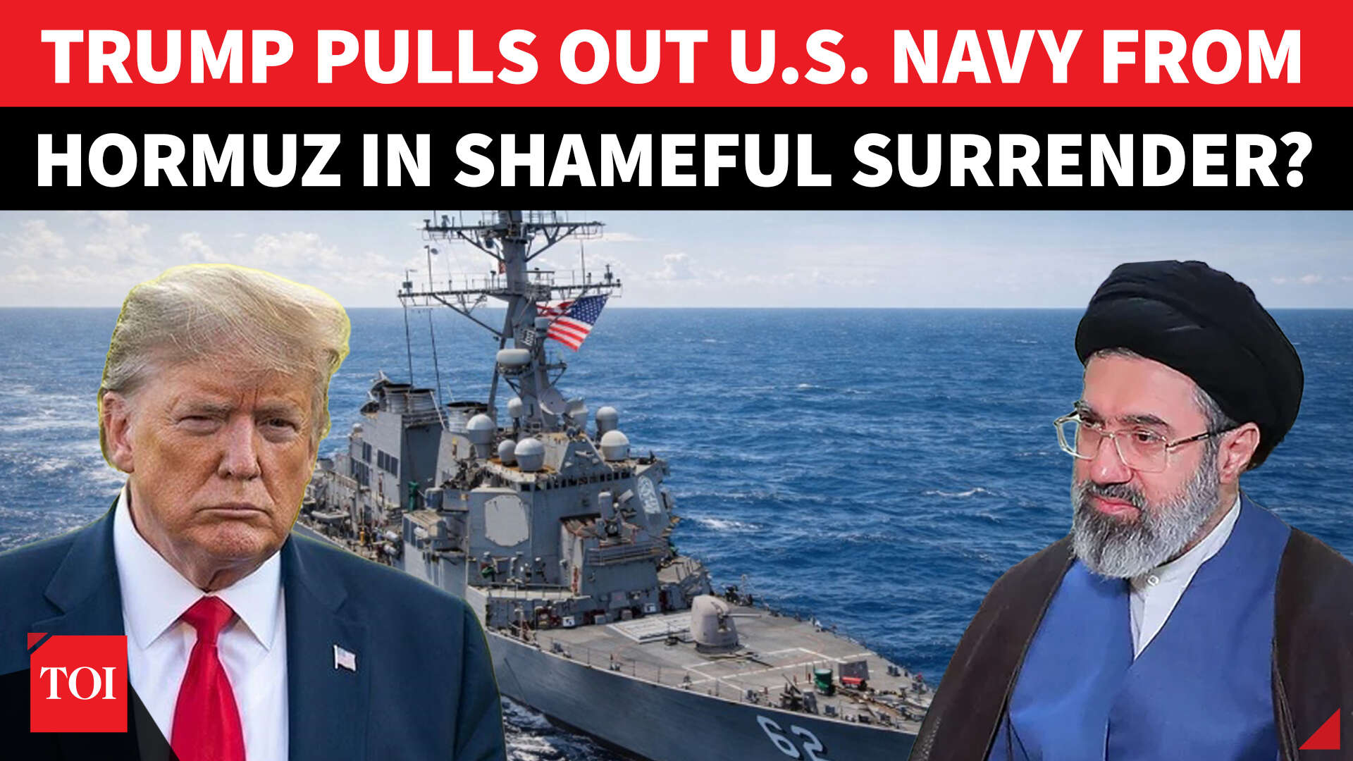 Trump Signals End To Hormuz Blockade As U.S.-Iran Deal Talks Advance