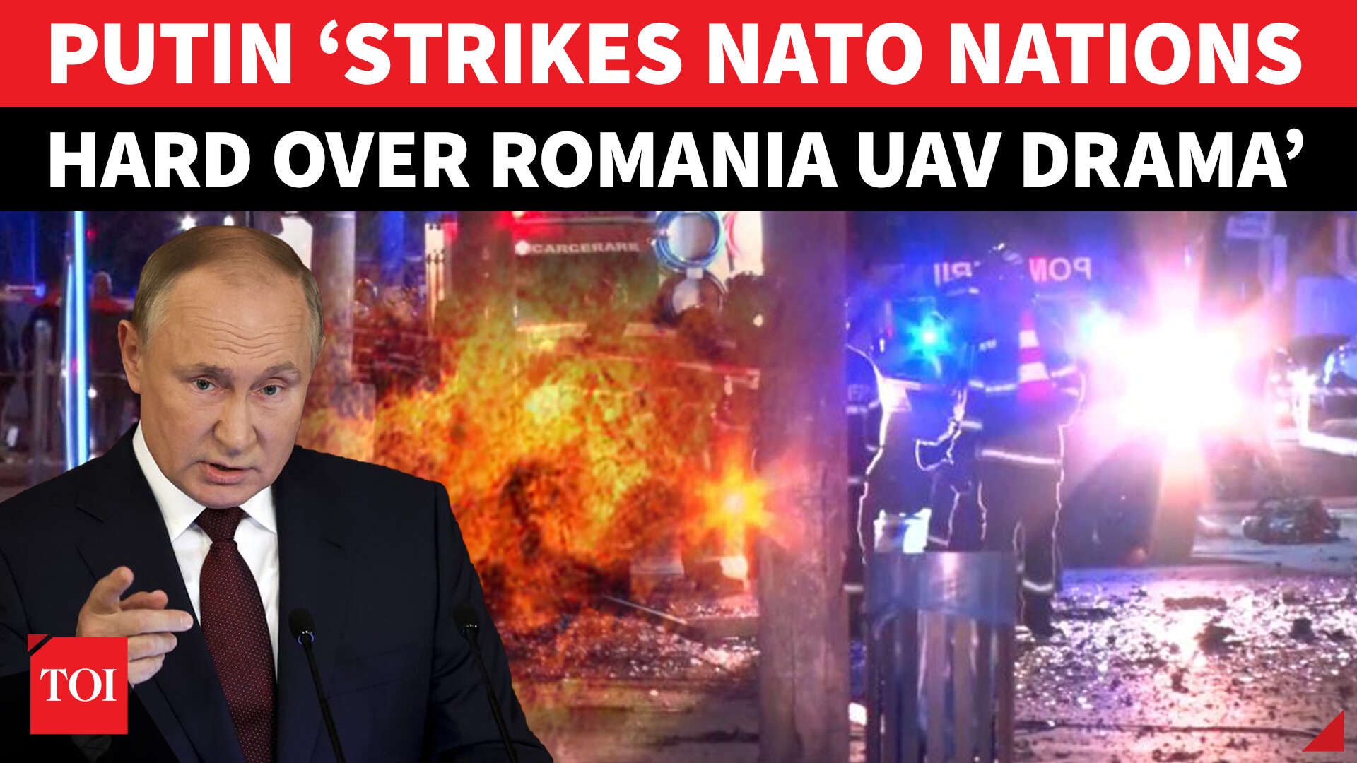 'Killing Of Children...': Putin Rages At West Over Romania Attack, Accuses NATO Of 'Protecting' Kyiv
