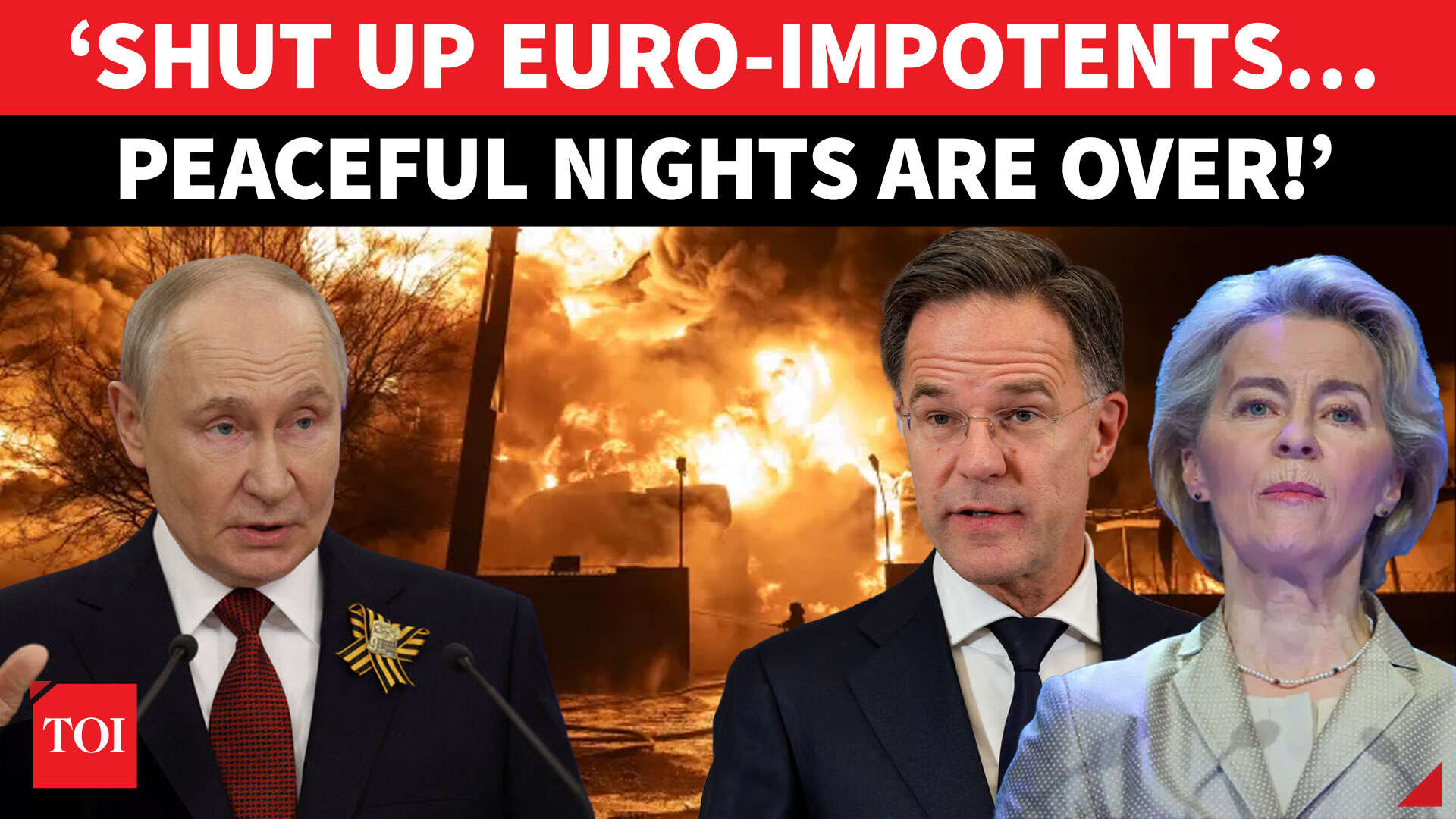 &lsquo;Europe Get Ready&rsquo;: Russia Unleashes &lsquo;NUCLEAR TONE&rsquo; After Romania Drone Crash | &lsquo;You&rsquo;ve Entered WAR&rsquo;