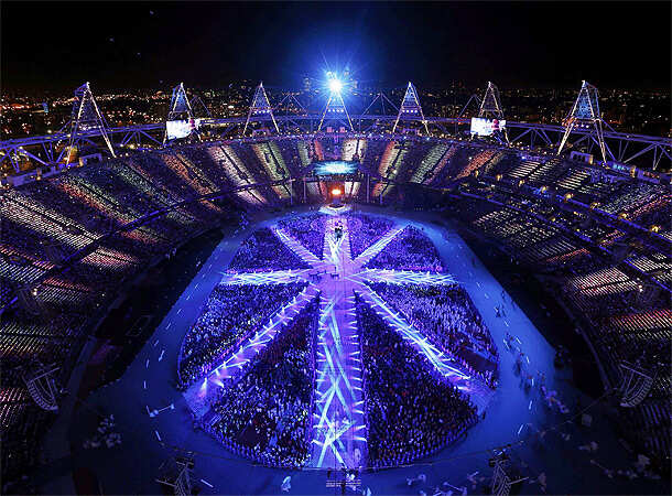London Olympics closing ceremony