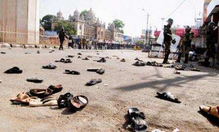 Hyderabad calm after violence