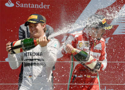 Nico Rosberg wins British Grand Prix