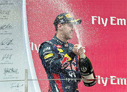 Sebastian Vettel wins Korean Grand Prix
