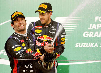 Sebastian Vettel wins Japanese Grand Prix