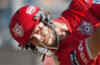 Saha cracks unbeaten fifty to help KXIP to 168/5