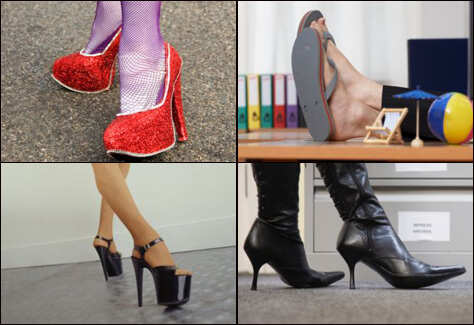 Goof-up 8: Shoe business