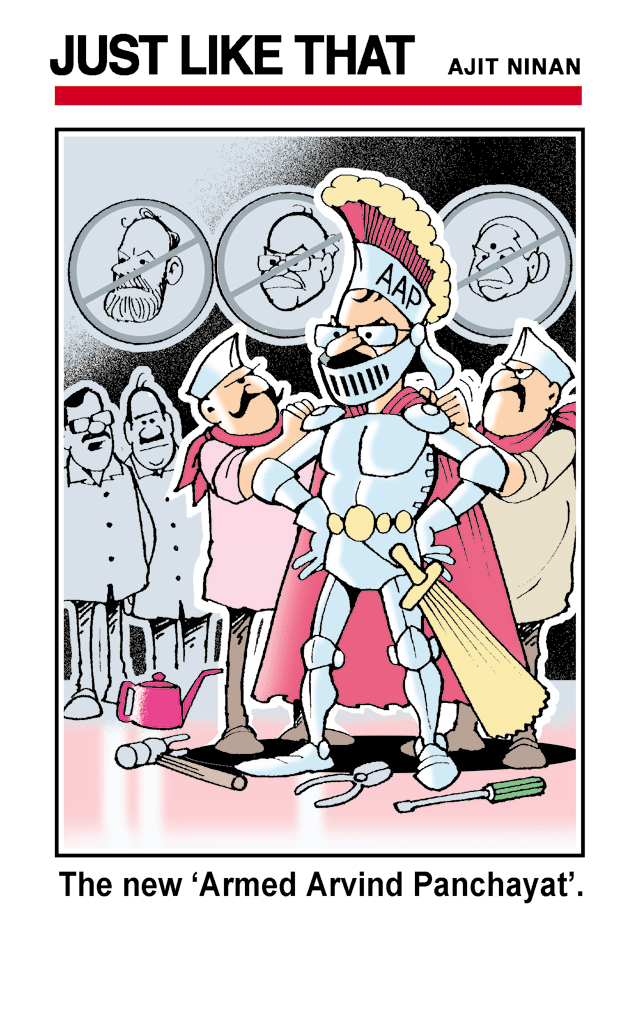 AAP's Arvind Kejriwal