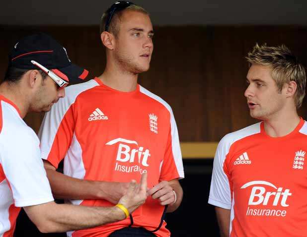 England-Netherlands practice session