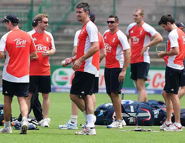 India-England practice session