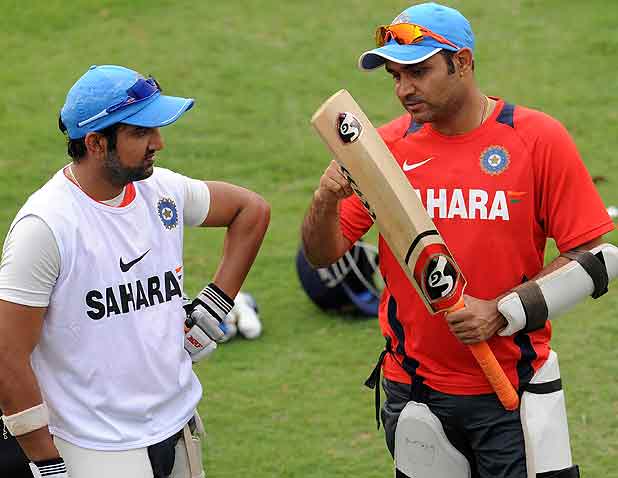 India-England practice session