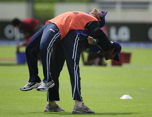 Bangladesh practice session