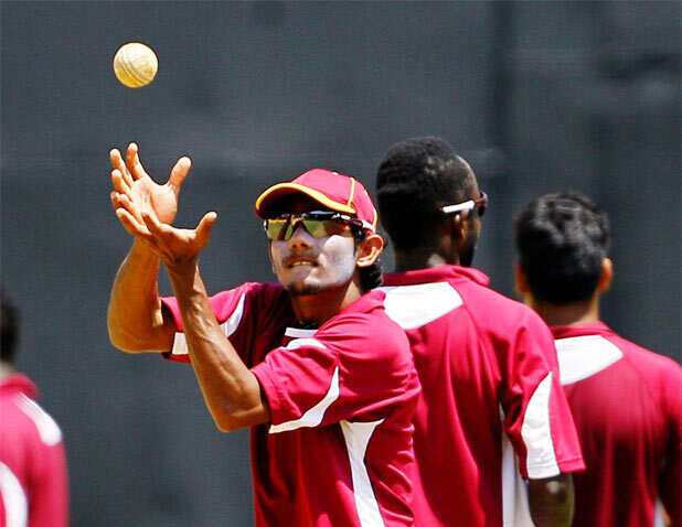 India-West Indies practice session