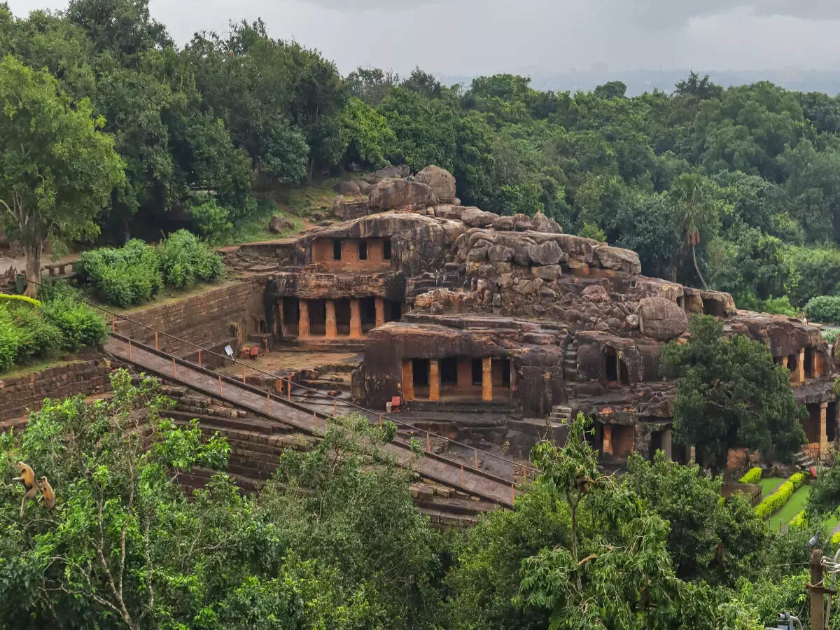 Khandagiri Caves in Odisha Khandagiri Caves in Odisha