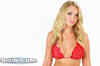 Blonde beauty Carra O'Sullivan shows off her bikini