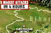 Maoists mayhem in two states: 5 attacks in 4 hours