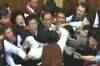 Brawl breaks out in Taiwan parliament after policy row