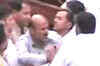 Chaos in J&K assembly, 1 MLA marshalled out