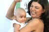 Sushmita is a proud mom