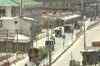 Army stages flag march in Srinagar