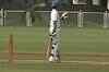 Sachin bats with his son Arjun