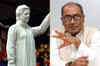 Mayawati busy erecting statues: Digvijay Singh