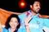 Abhi-Ash celebrate India&rsquo;s cricket world cup win
