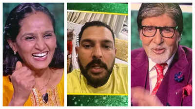 Kaun Banega Crorepati 16: Amitabh Bachchan surprises contestant Trupti Gandhewar with a surprise video message from her favourite cricketer 'Yuvraj Singh; says 'Aaj raat ko inko neend nahi aane waali'